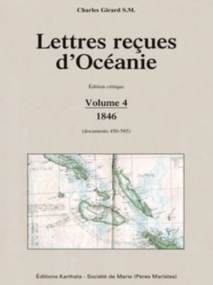 cover image of Lettres reçues d'Océanie, Volume 4 1846